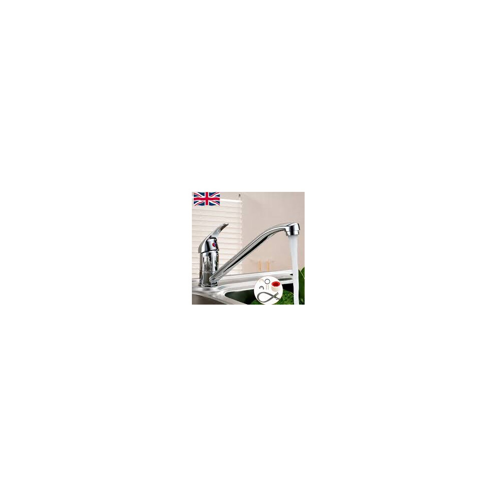 Not,Specified Modern Kitchen Sink Mixer Taps Swivel Spout Single Lever Tap Mono Chrome Faucet
