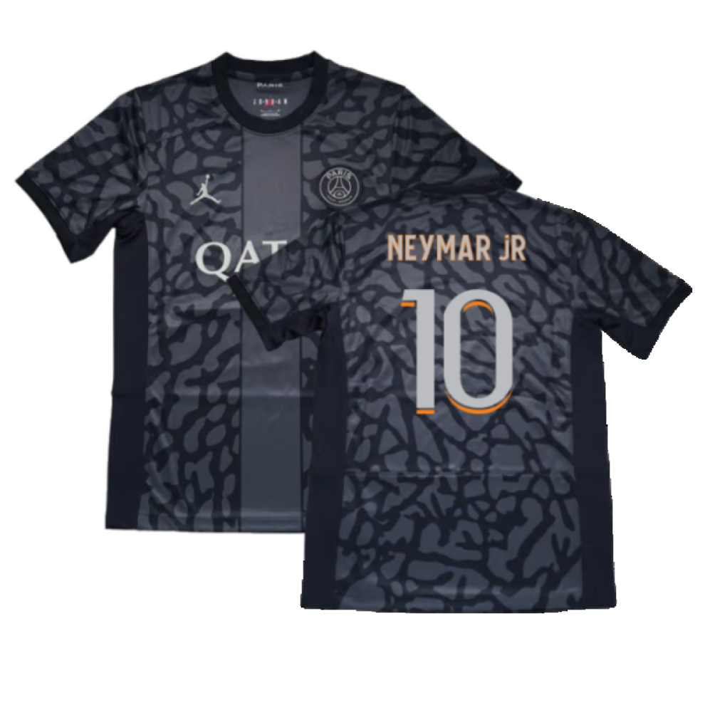 (M) 2023-2024 PSG Paris Saint Germain Third Shirt (Neymar JR 10)