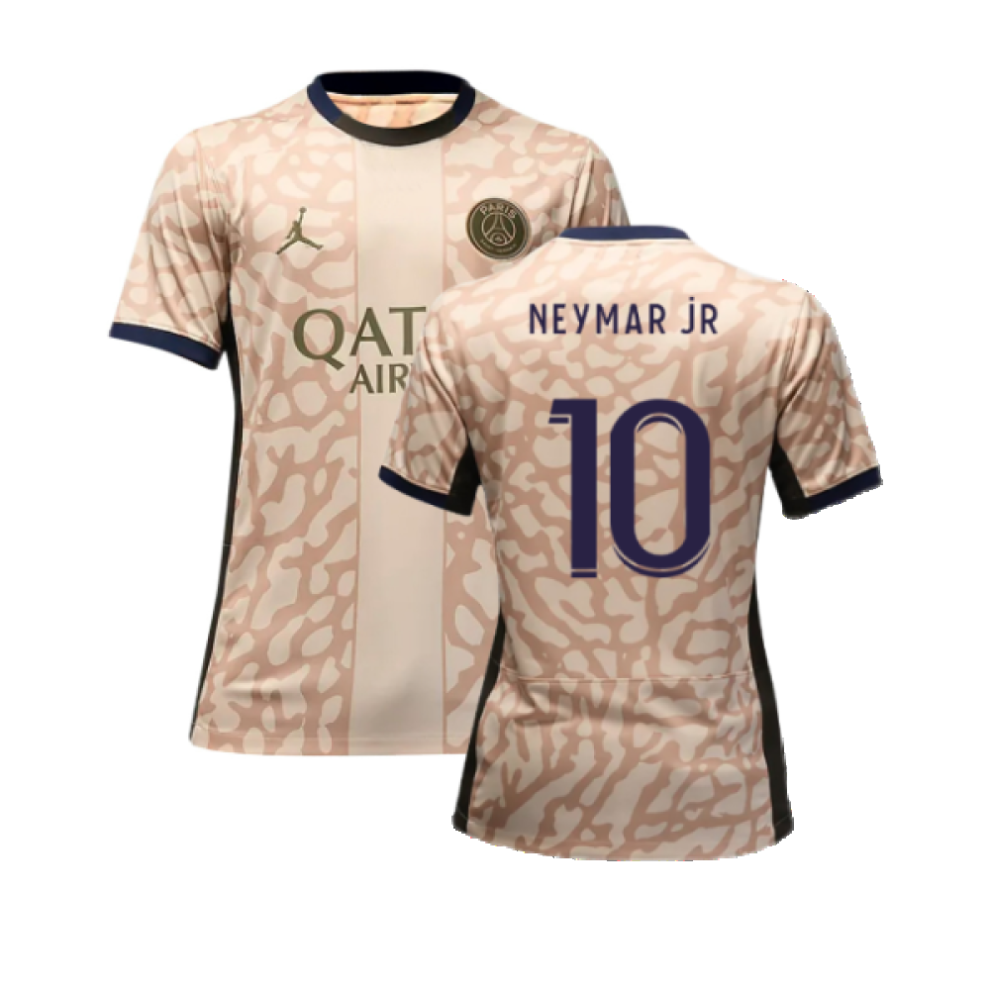 (S) 2023-2024 PSG 4th Shirt (Neymar JR 10)