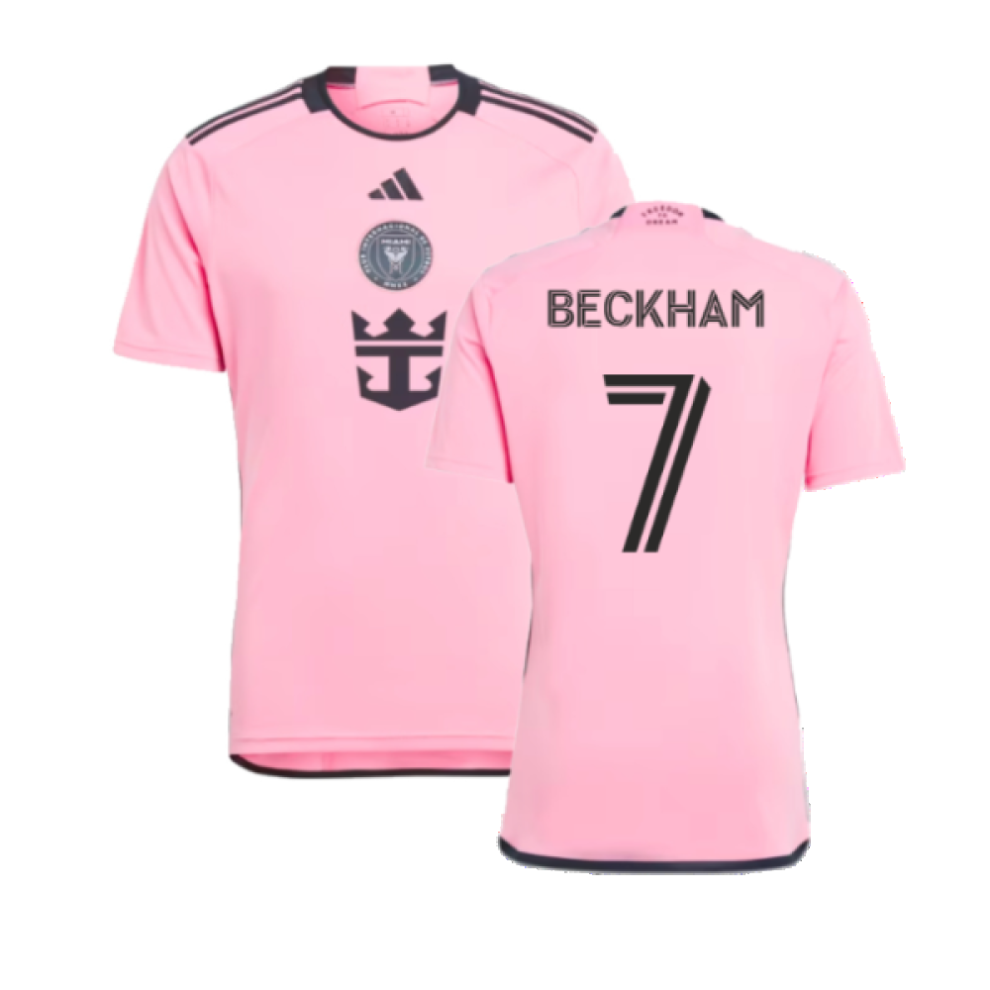 (3XL) 2024-2025 Inter Miami Home Shirt (Beckham 7)