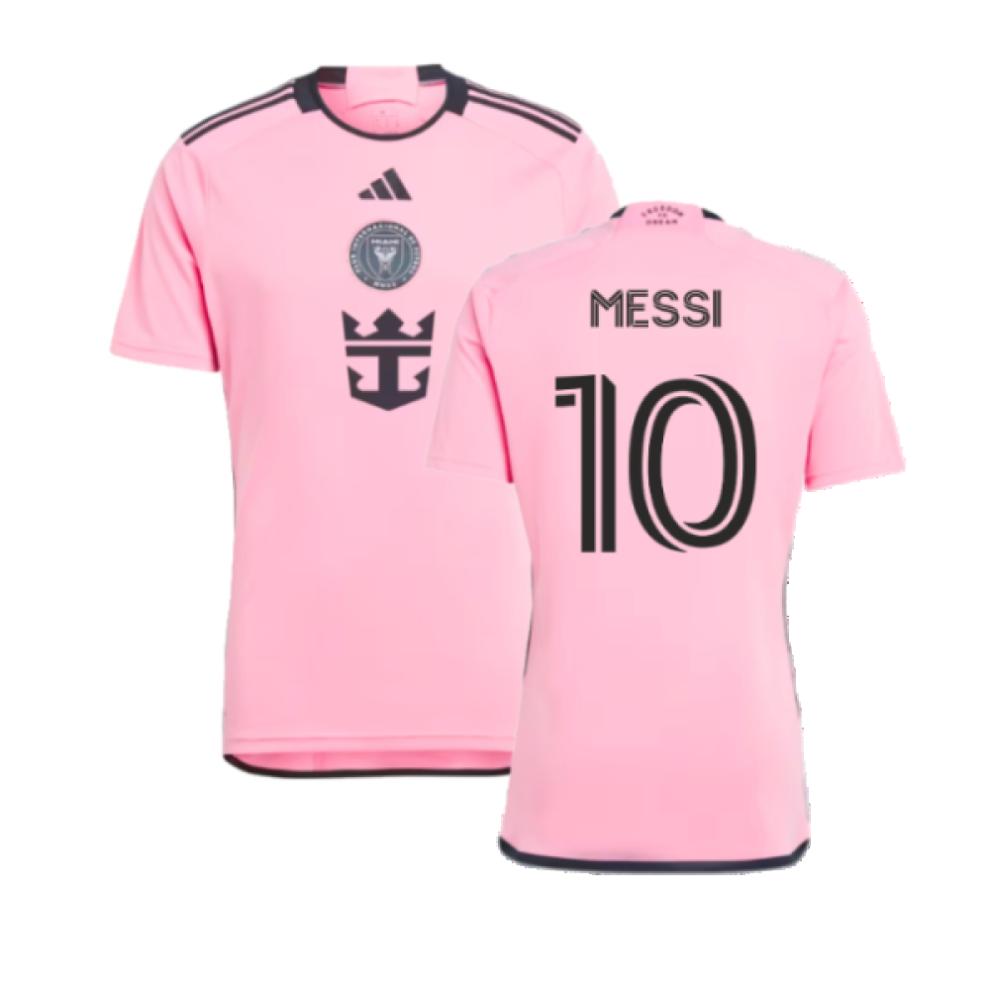 (XXL) 2024-2025 Inter Miami Home Shirt (Messi 10)