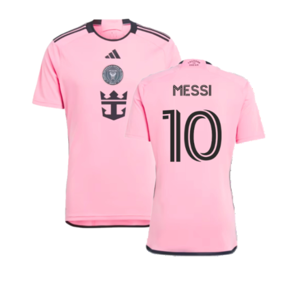 Adidas (S) 2024-2025 Inter Miami Home Shirt (Messi 10)