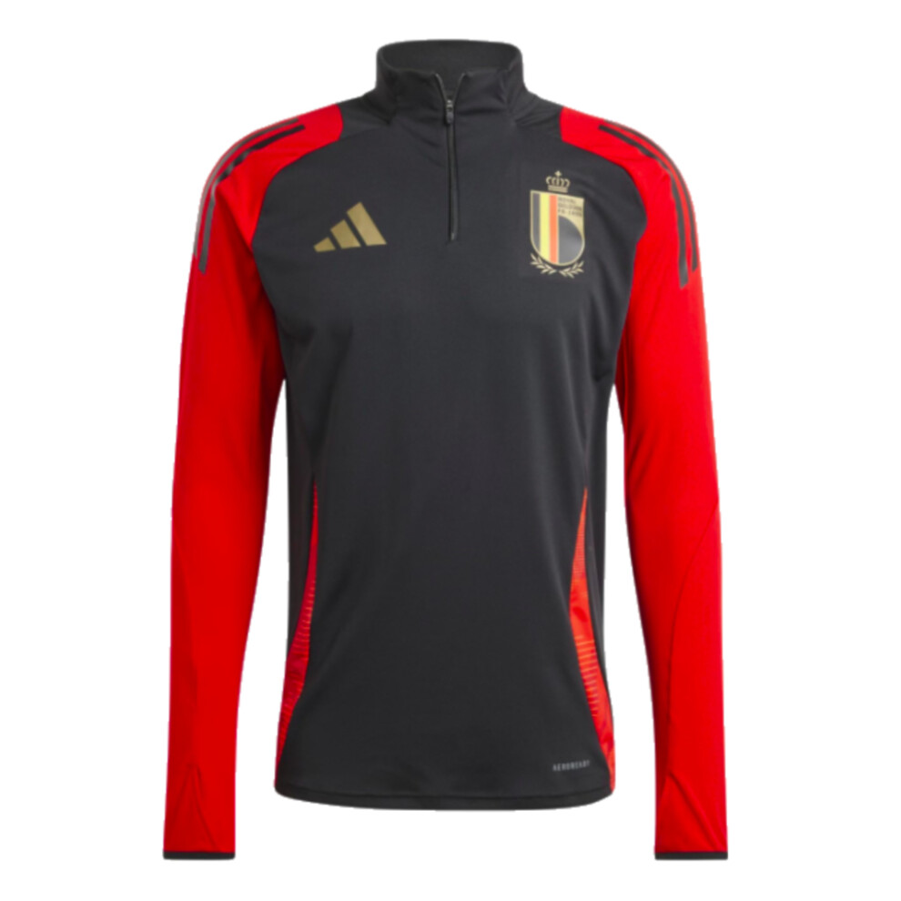 Adidas (3Xl) 2024-2025 Belgium Training Top (Black) Black