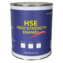 (2500ml, Black) HSE - High Strength Enamel paint - various sizes & colours