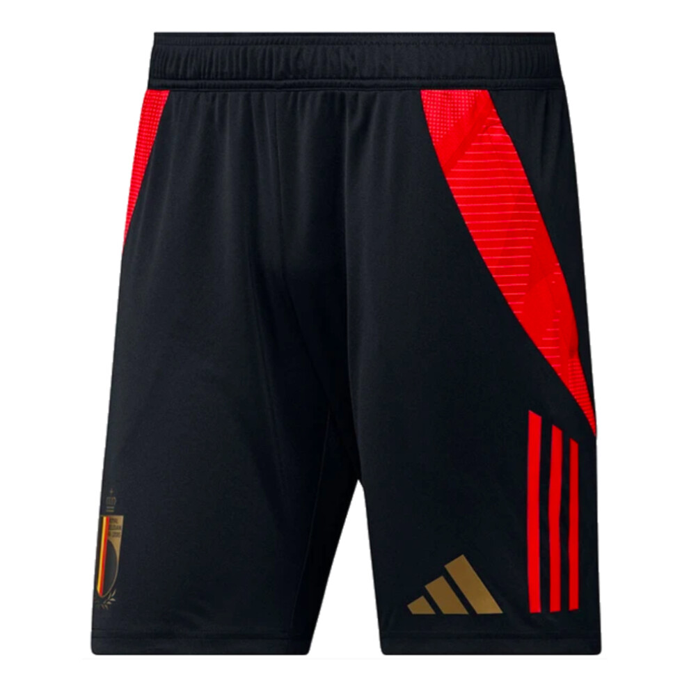 (S) 2024-2025 Belgium Training Shorts (Black)