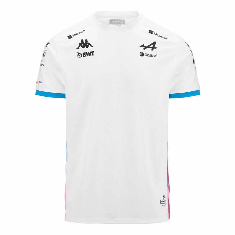 (XXL) 2024 Alpine Team Shirt (White)