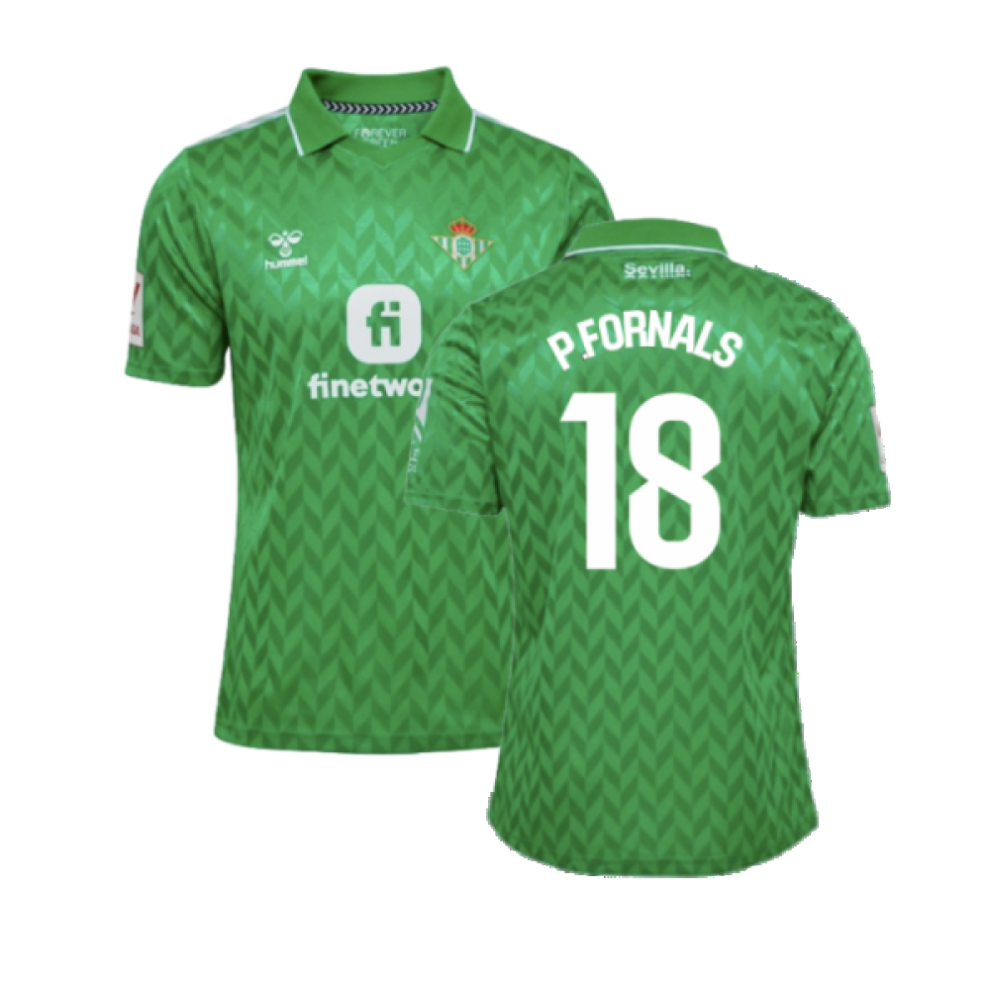 (M) 2023-2024 Real Betis Away Shirt (P.FORNALS 18)