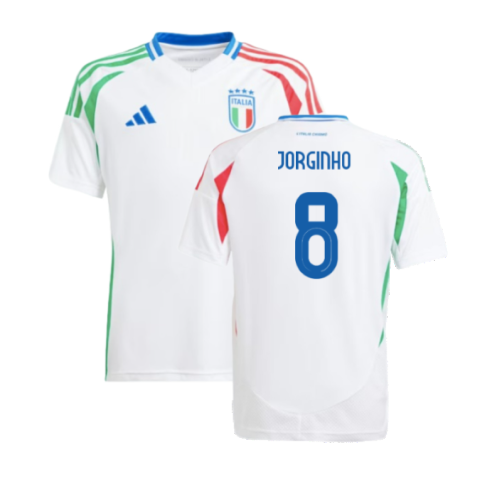 (MB) 2024-2025 Italy Away Shirt (Kids) (JORGINHO 8)