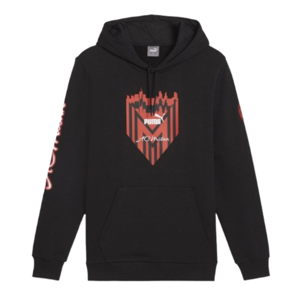 (M) 2023-2024 AC Milan FtblIcons Hoody (Black)