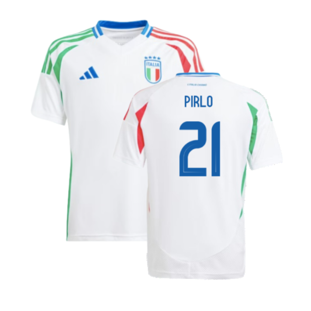 (XXL) 2024-2025 Italy Away Shirt (Kids) (PIRLO 21)