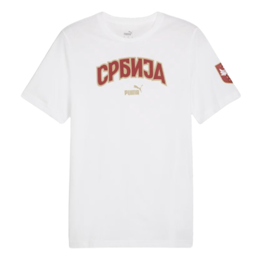 (S) 2024-2025 Serbia FtblIcons Tee (White)