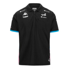 (M) 2024 Alpine BWT Team Polo Shirt (Black)