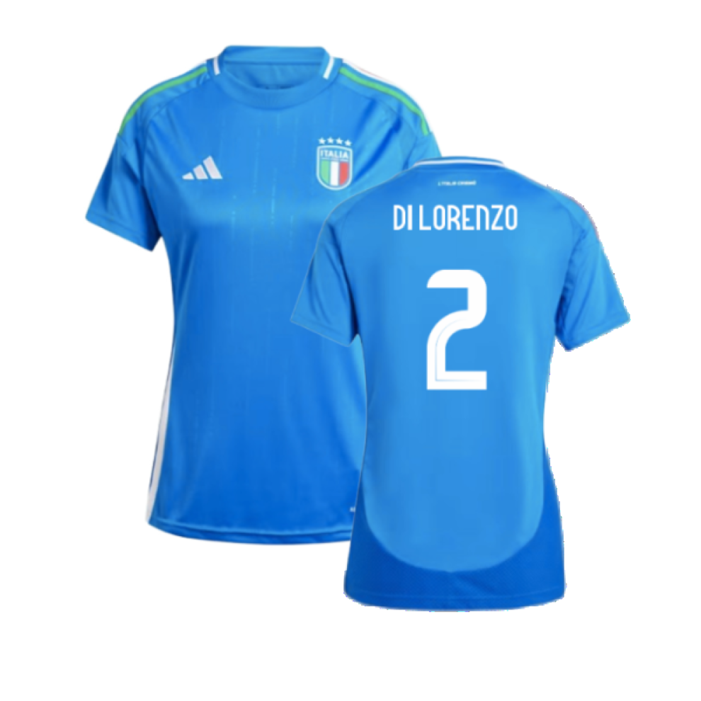 Adidas (Xxl) 2024-2025 Italy Home Shirt (Ladies) (Di Lorenzo 2)