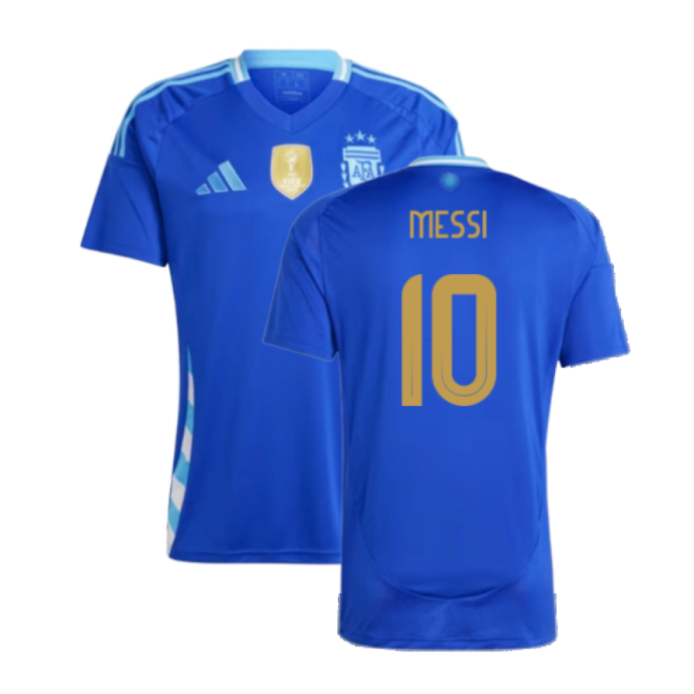 (S) 2024-2025 Argentina Away Shirt (MESSI 10)