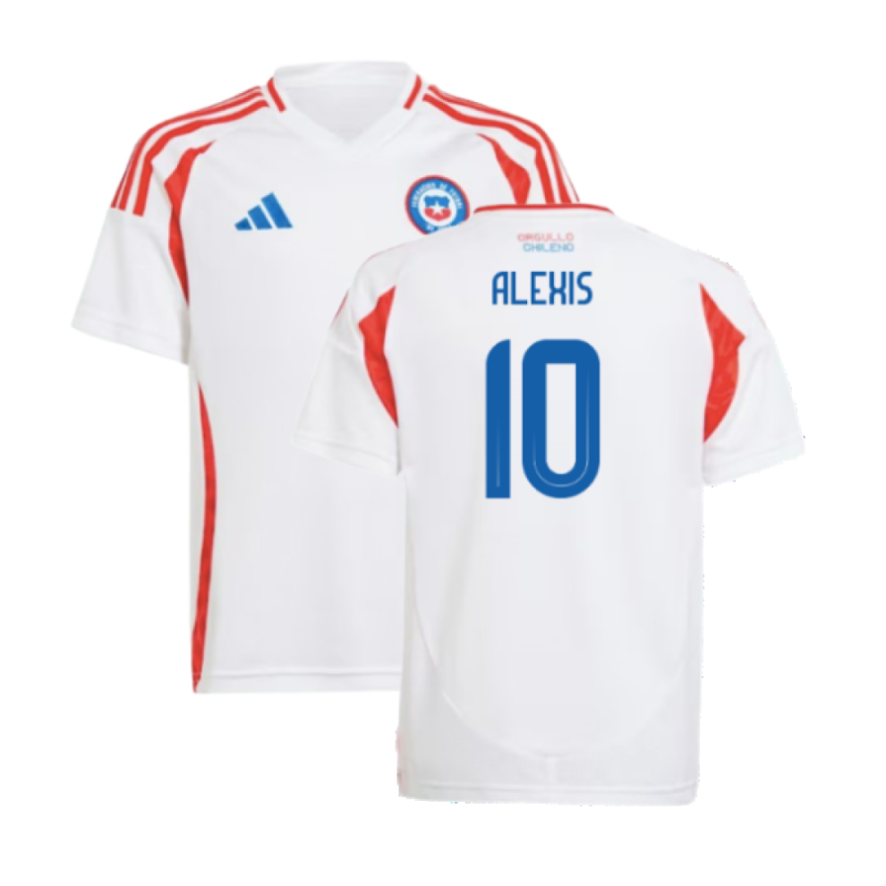 (LB) 2024-2025 Chile Away Shirt (Kids) (ALEXIS 10)