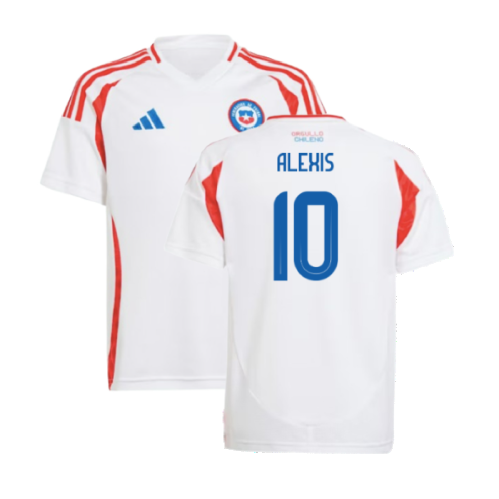 (XLB) 2024-2025 Chile Away Shirt (Kids) (ALEXIS 10)