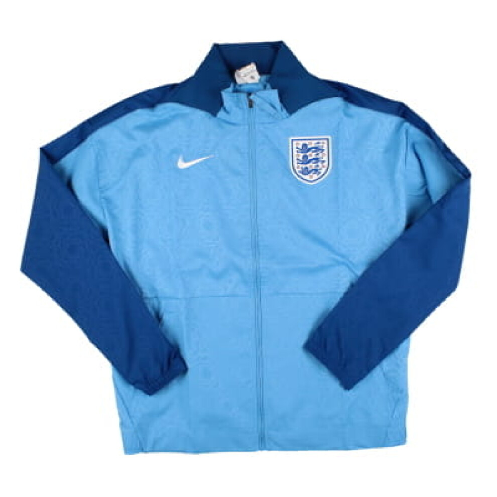 (S) 2023-2024 England Dri-FIT Anthem Jacket (Gym Blue) - Womens