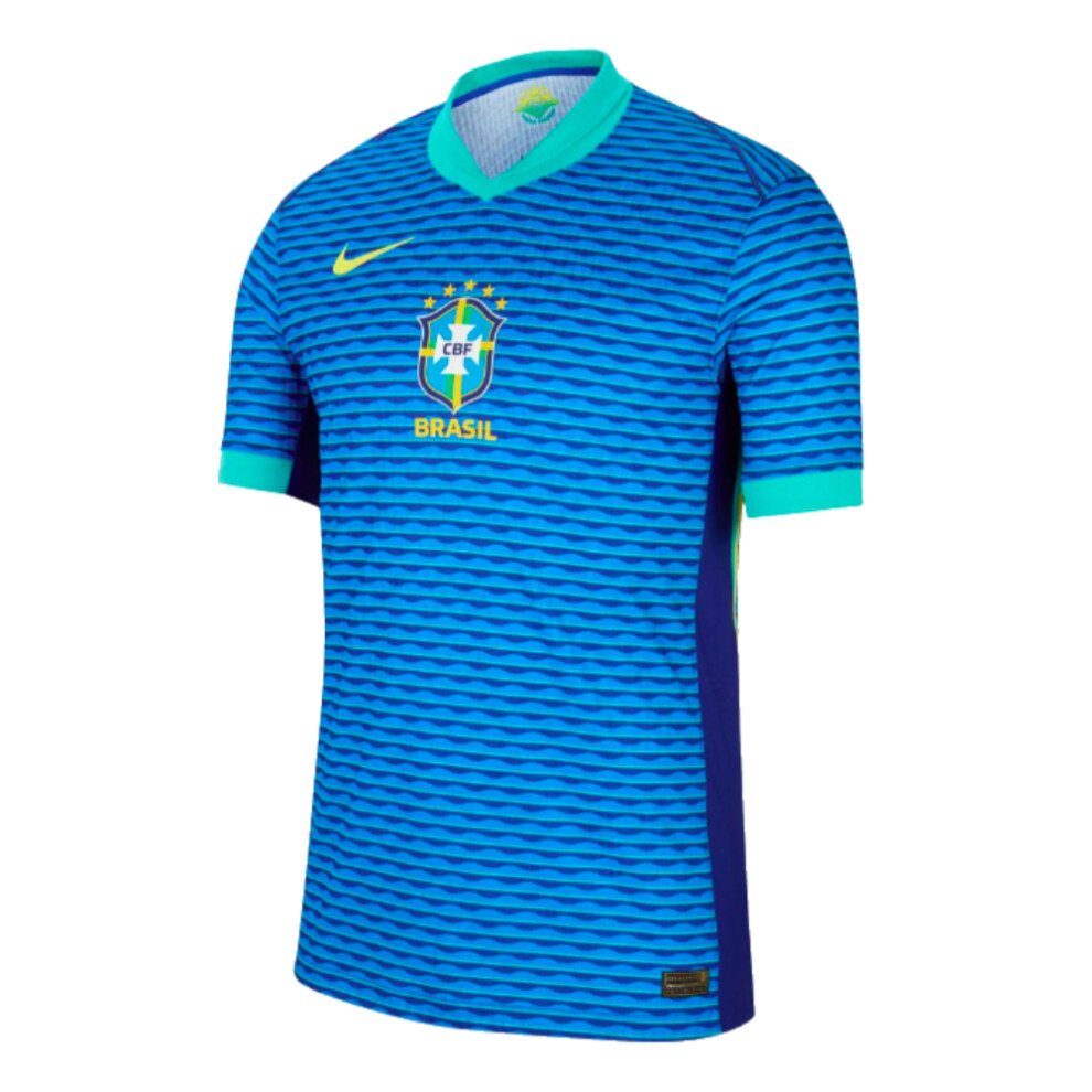 (XXL) 2024-2025 Brazil Away Dri-Fit ADV Match Shirt