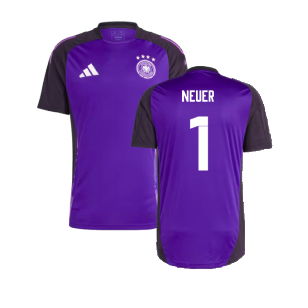 (M) 2024-2025 Germany Training Jersey (Purple) (Neuer 1)