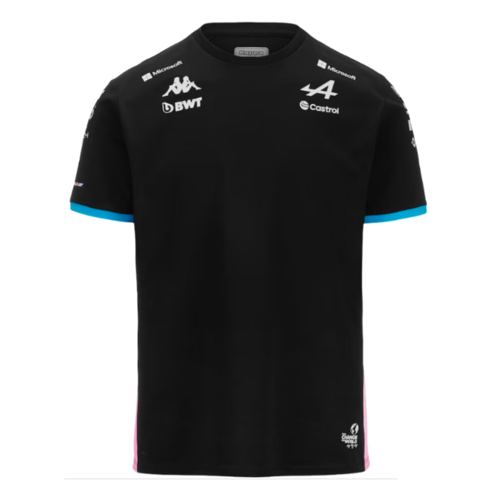 (XLB) 2024 Alpine BWT Team Tee (Black) - Kids