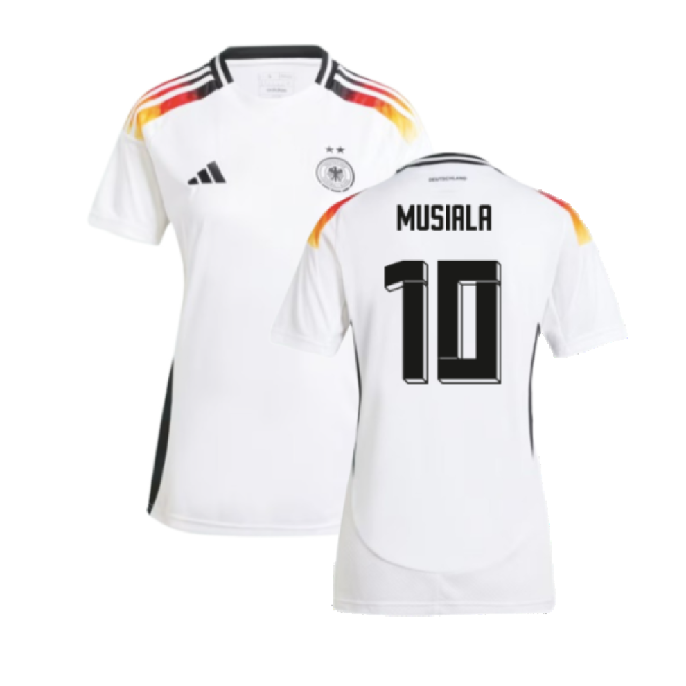 (XXL) 2024-2025 Germany Womens Home Shirt W2 (Ladies) (Musiala 10)