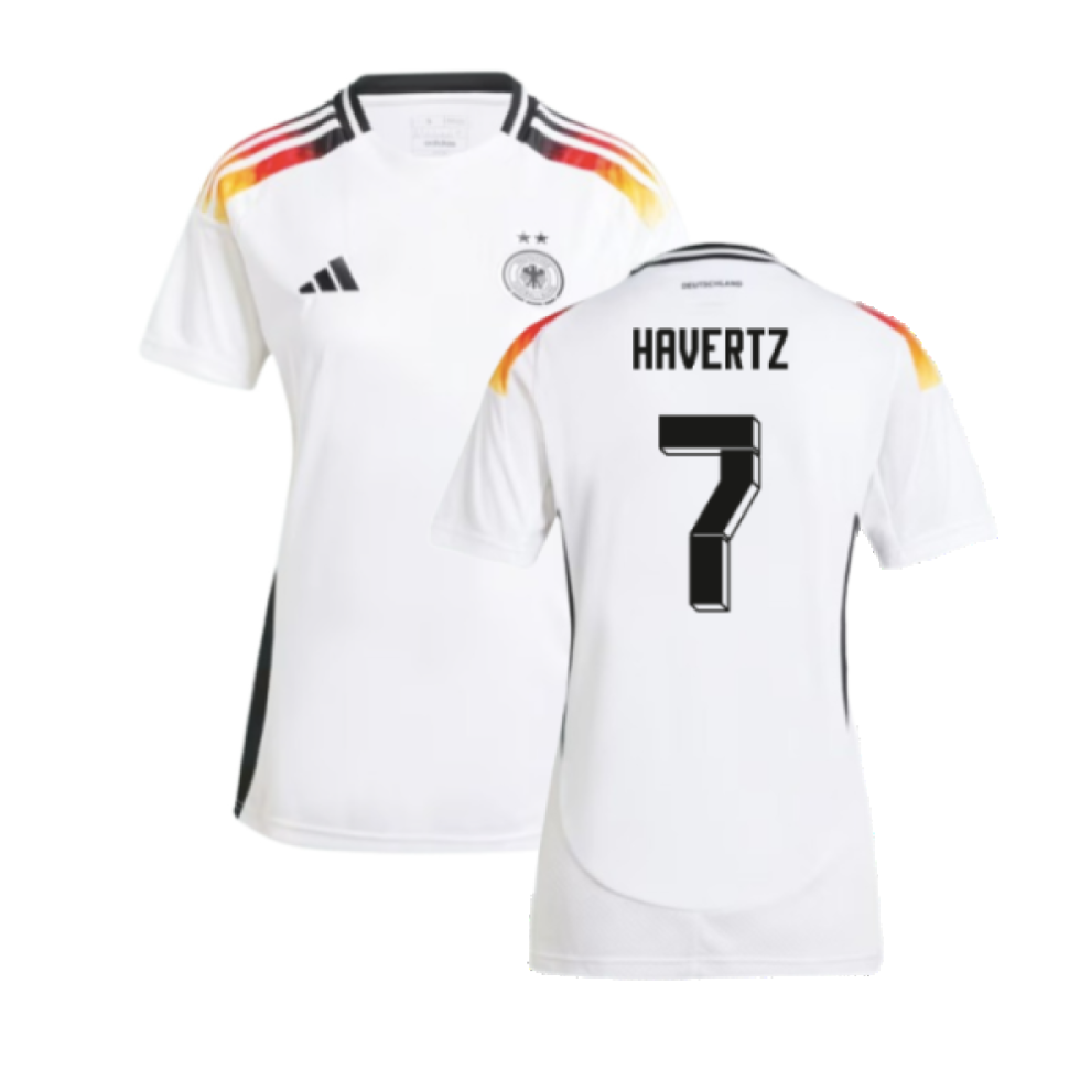 (XXL) 2024-2025 Germany Womens Home Shirt W2 (Ladies) (Havertz 7)
