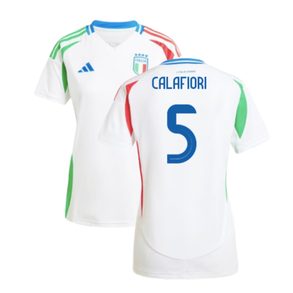 (S) 2024-2025 Italy Away Shirt (Ladies) (CALAFIORI 5)