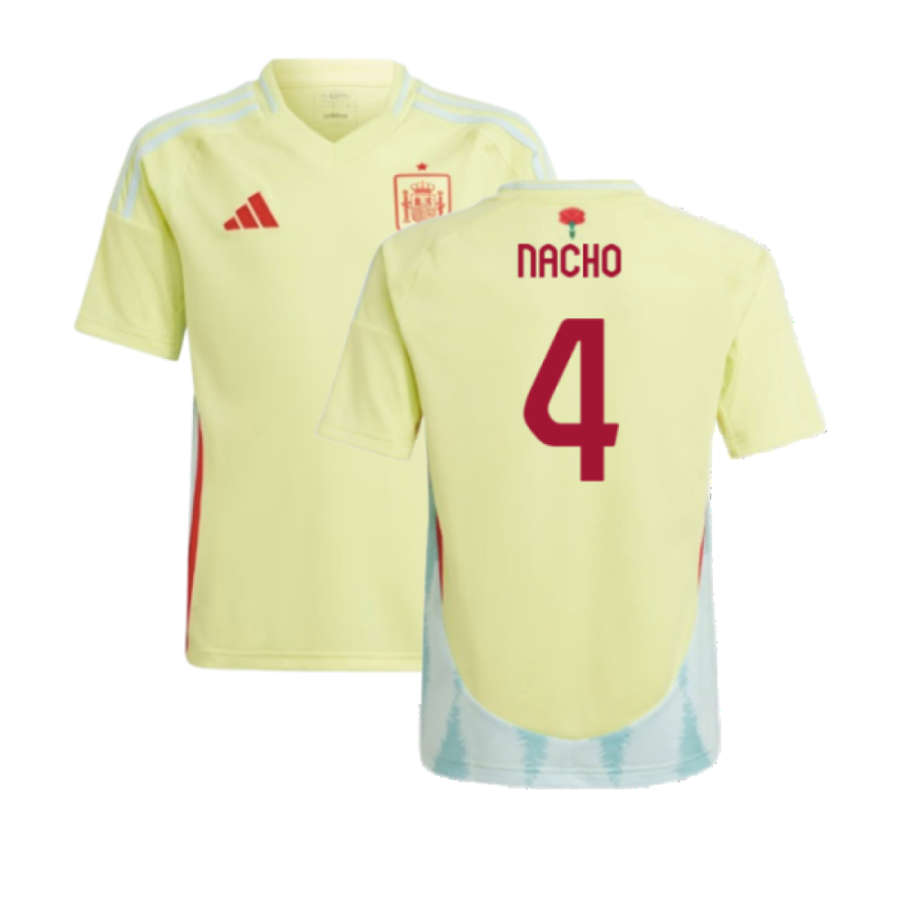 (SB) 2024-2025 Spain Away Shirt (Kids) (Nacho 4)