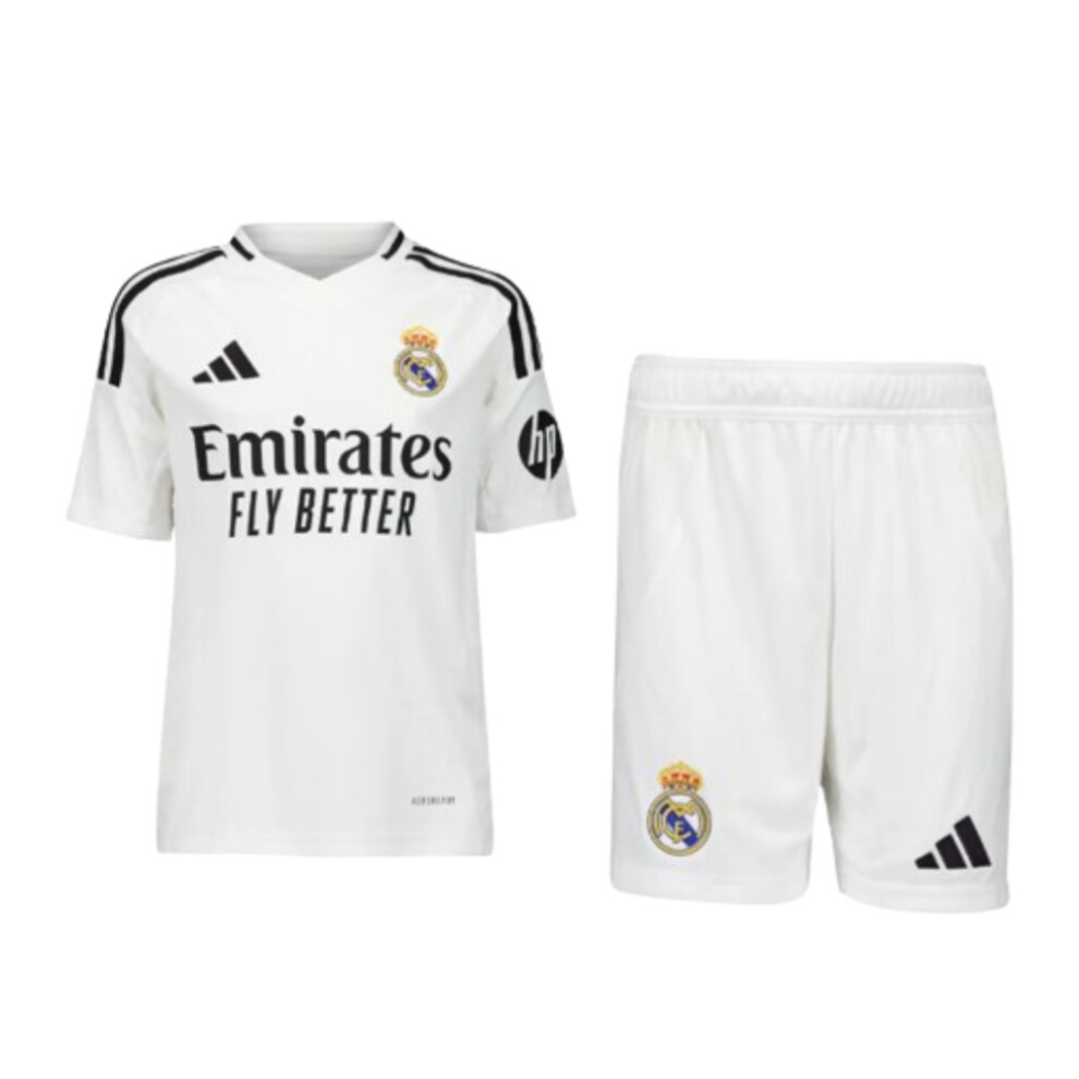 Adidas (Xxl) 2024-2025 Real Madrid Home Youth Kit