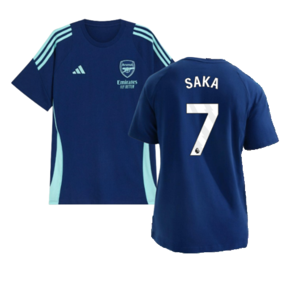 (XXL) 2024-2025 Arsenal Training Tee (Night Sky) (Saka 7)