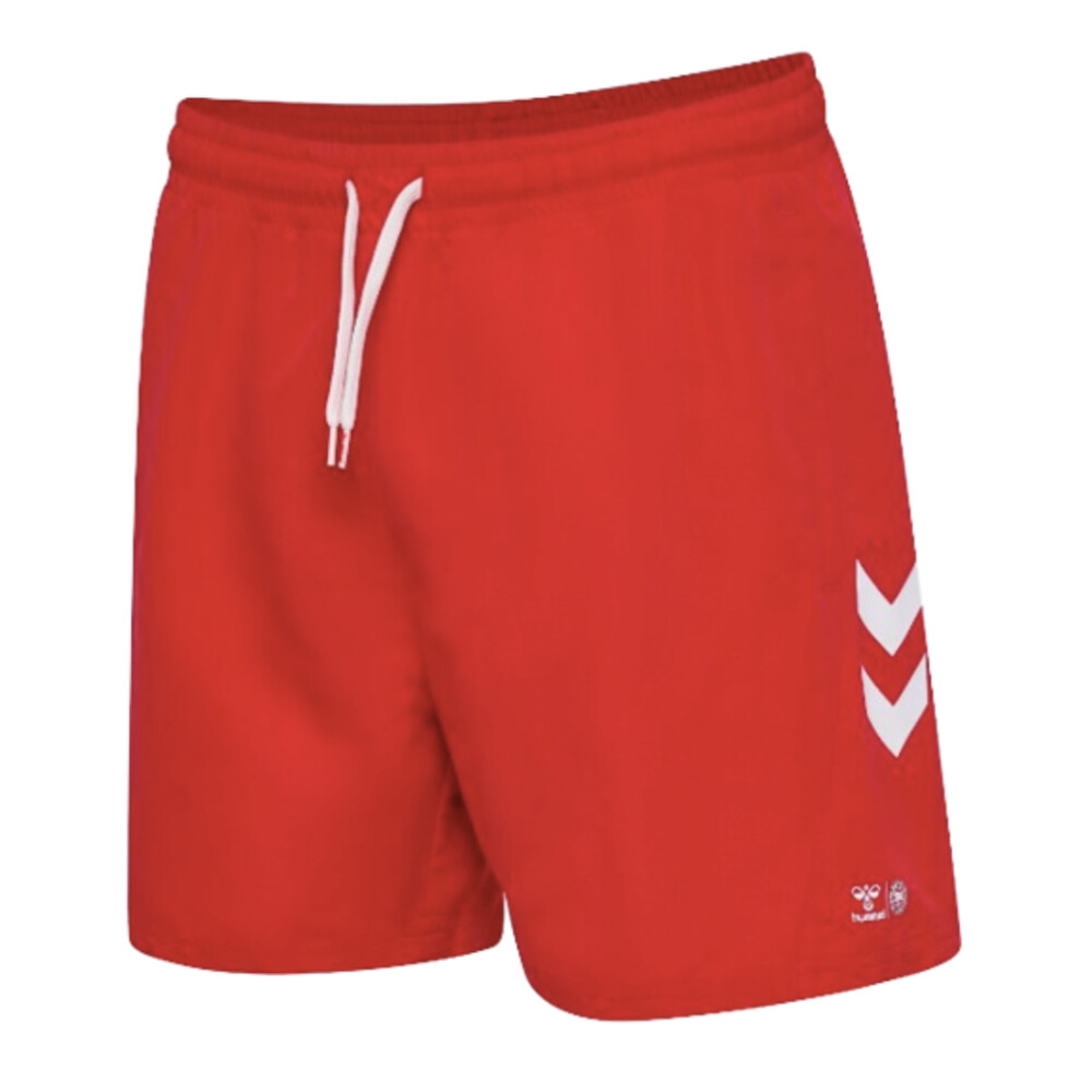 (3XL) 2024-2025 Denmark Swim Shorts (Red)