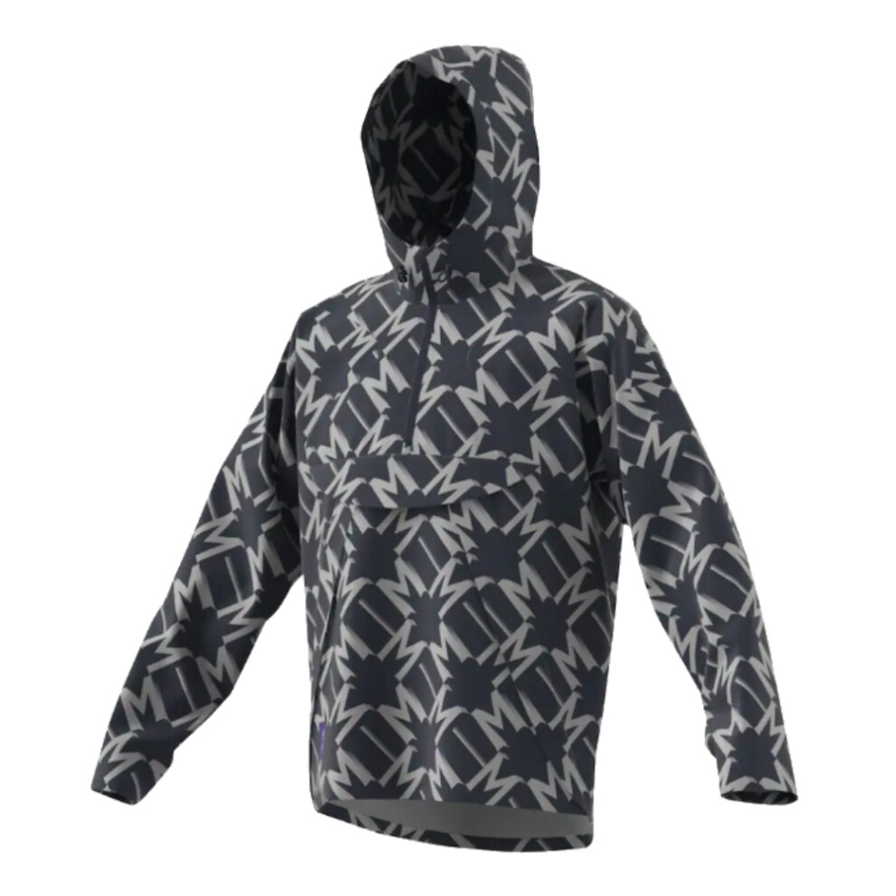 Adidas (M) 2024-2025 Man Utd Seasonal Half Zip Windbreaker (Night Indigo) Blue