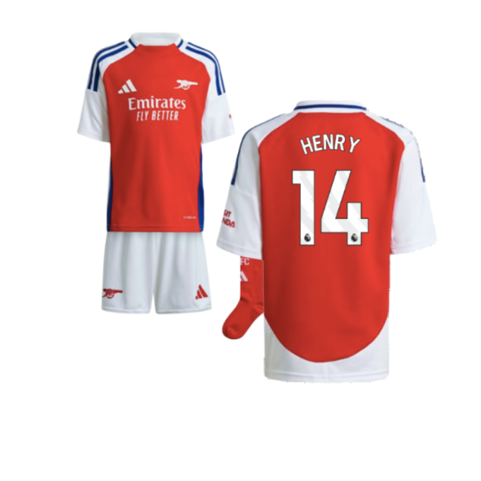 (18-24 Months) 2024-2025 Arsenal Home Mini Kit (Henry 14)