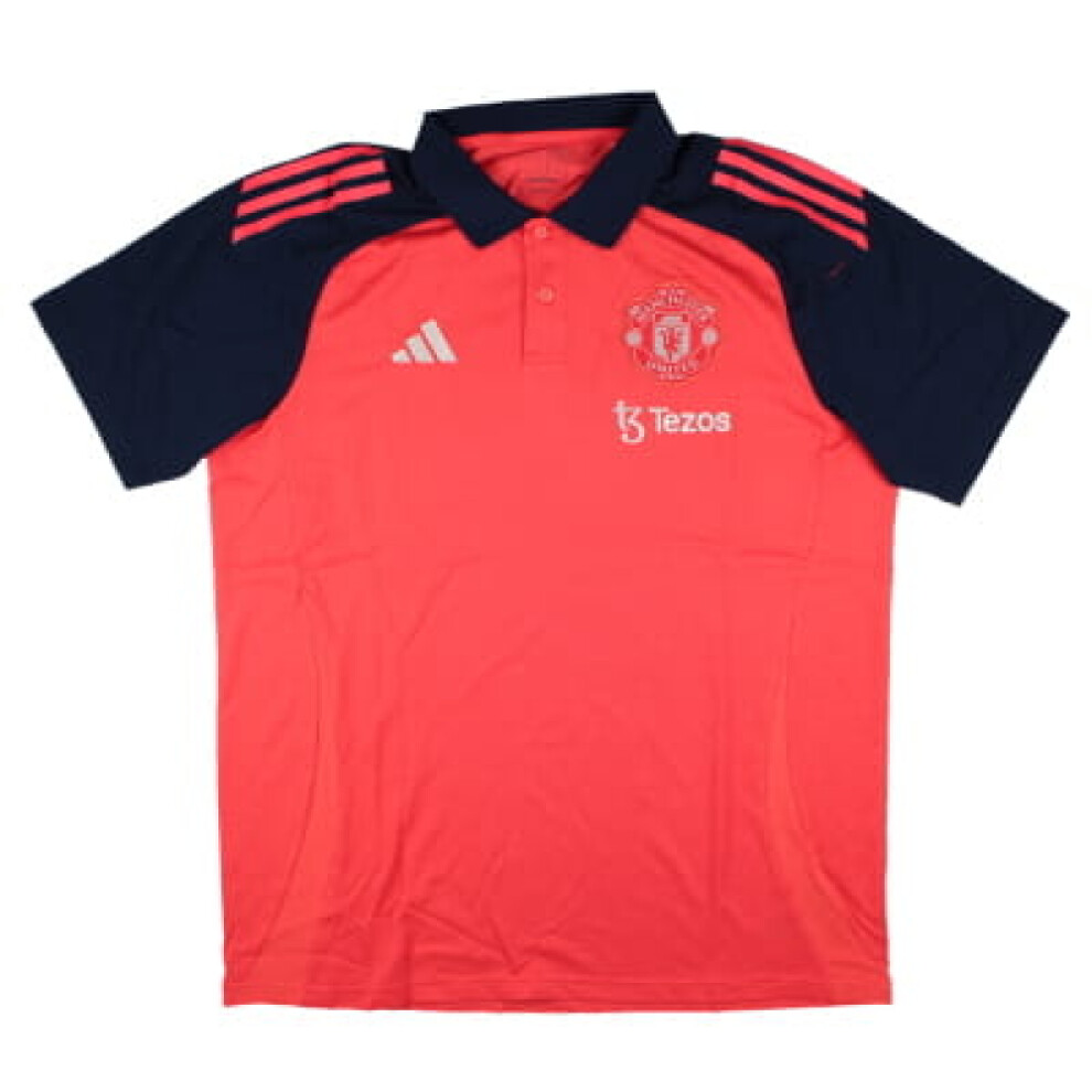 (M) 2024-2025 Man Utd Polo Shirt (Red)