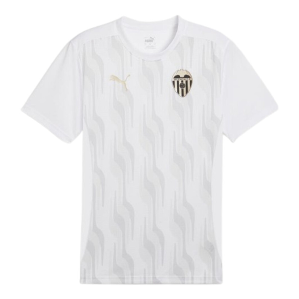 (L) 2024-2025 Valencia Pre-Match Shirt (White)