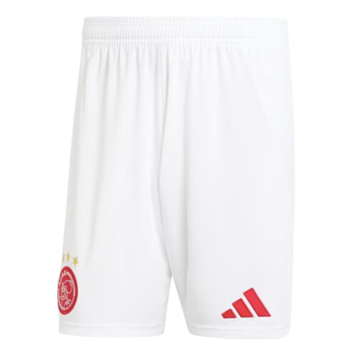 Adidas (M) 2024-2025 Ajax Home Shorts (White)