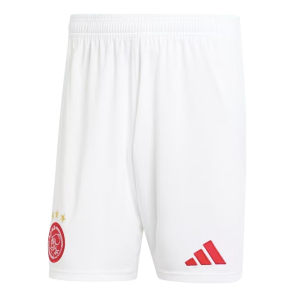 Adidas (Xxl) 2024-2025 Ajax Home Shorts (White) White