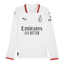 (XXL) 2024-2025 AC Milan Away Long Sleeve Shirt