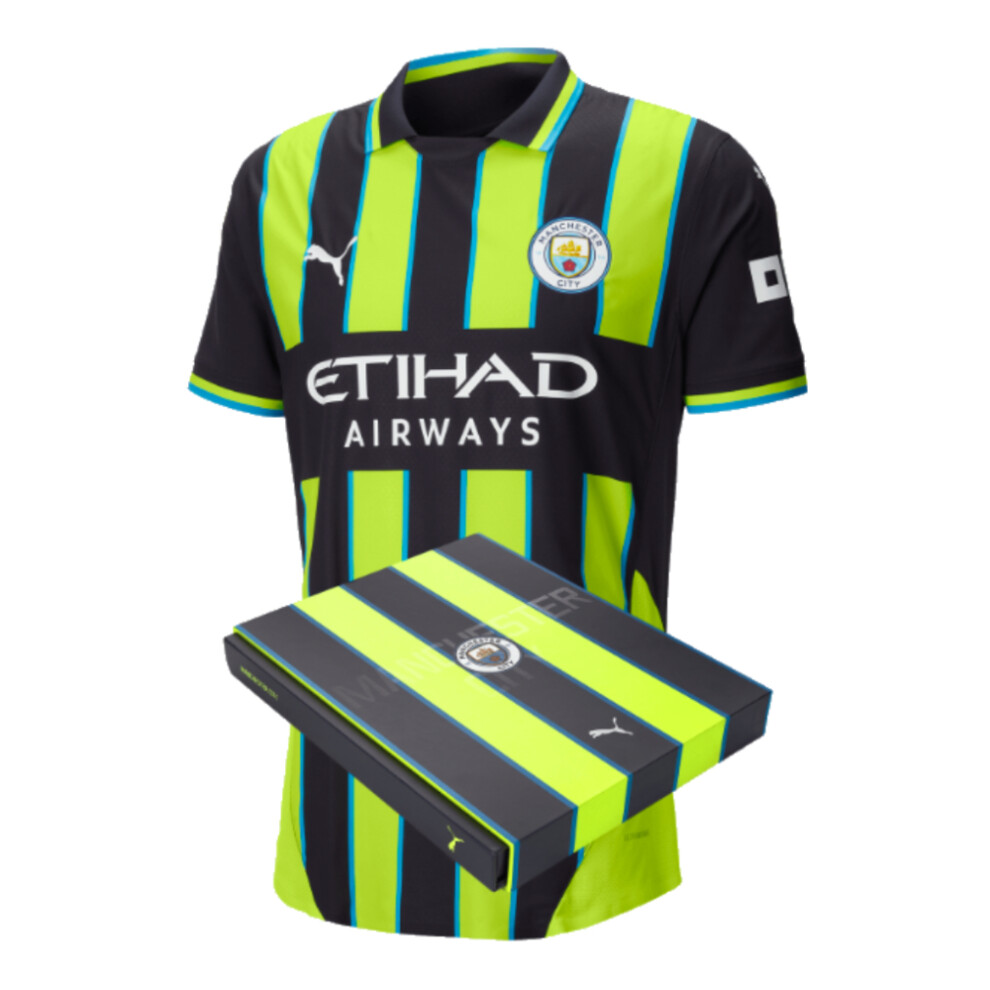 (XXL) 2024-2025 Man City Away Authentic Shirt w/packaging