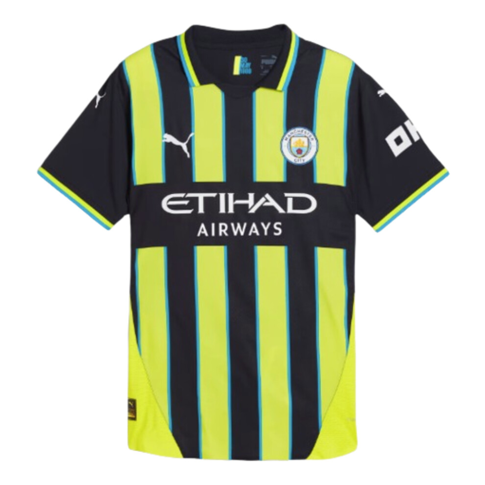 Puma (L) 2024-2025 Man City Away Authentic Shirt