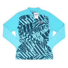(L) 2024-2025 Red Bull Leipzig Pre-Match 1/4 Zip Top (Aqua)