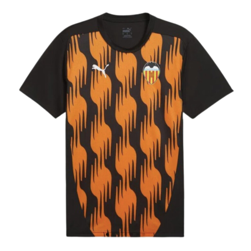 (L) 2024-2025 Valencia Pre-Match Shirt (Black)