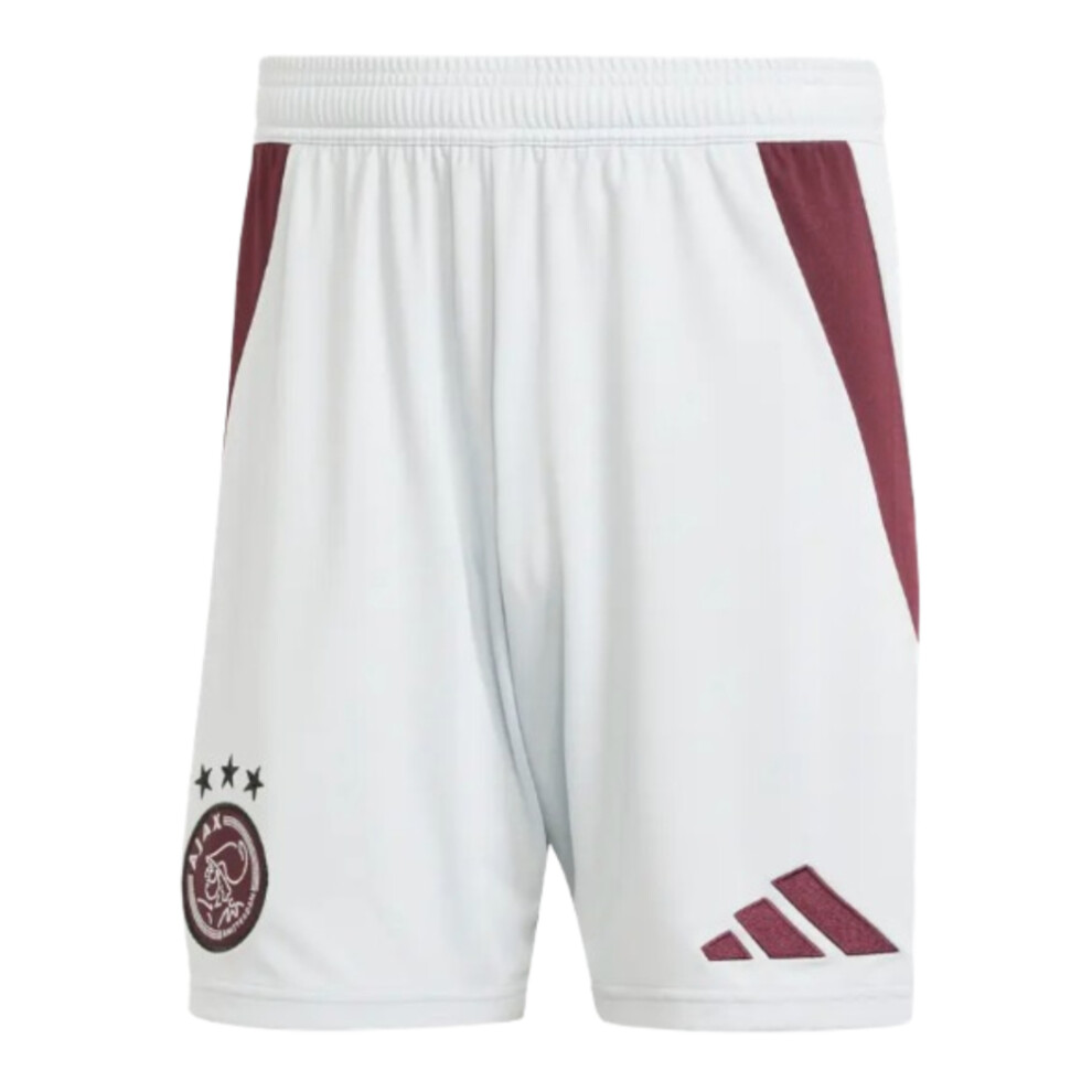 (L) 2024-2025 Ajax Third Shorts (Clear Grey)