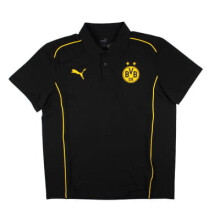 (S) 2024-2025 Borussia Dortmund Casuals Polo Shirt (Black)