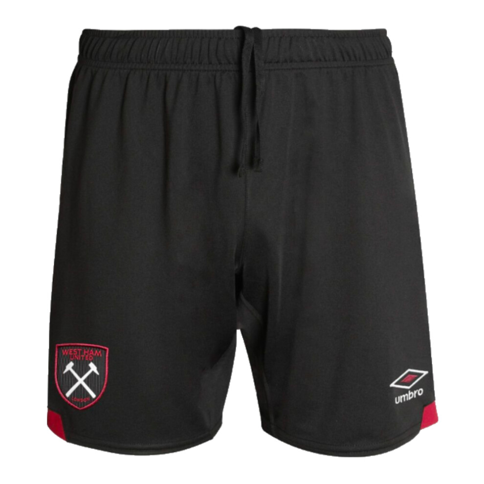 (L) 2024-2025 West Ham Away Shorts (Black)