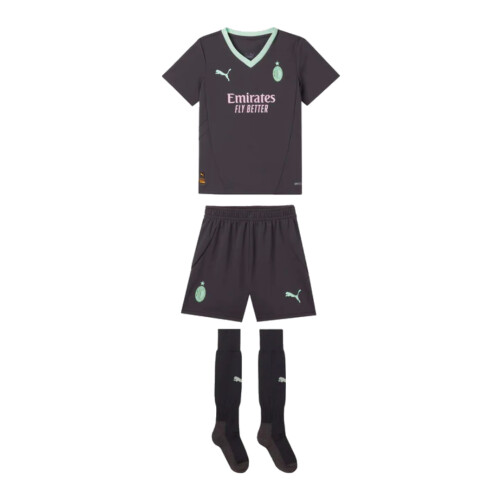Puma (1-2 Years) 2024-2025 AC Milan Third Mini Kit
