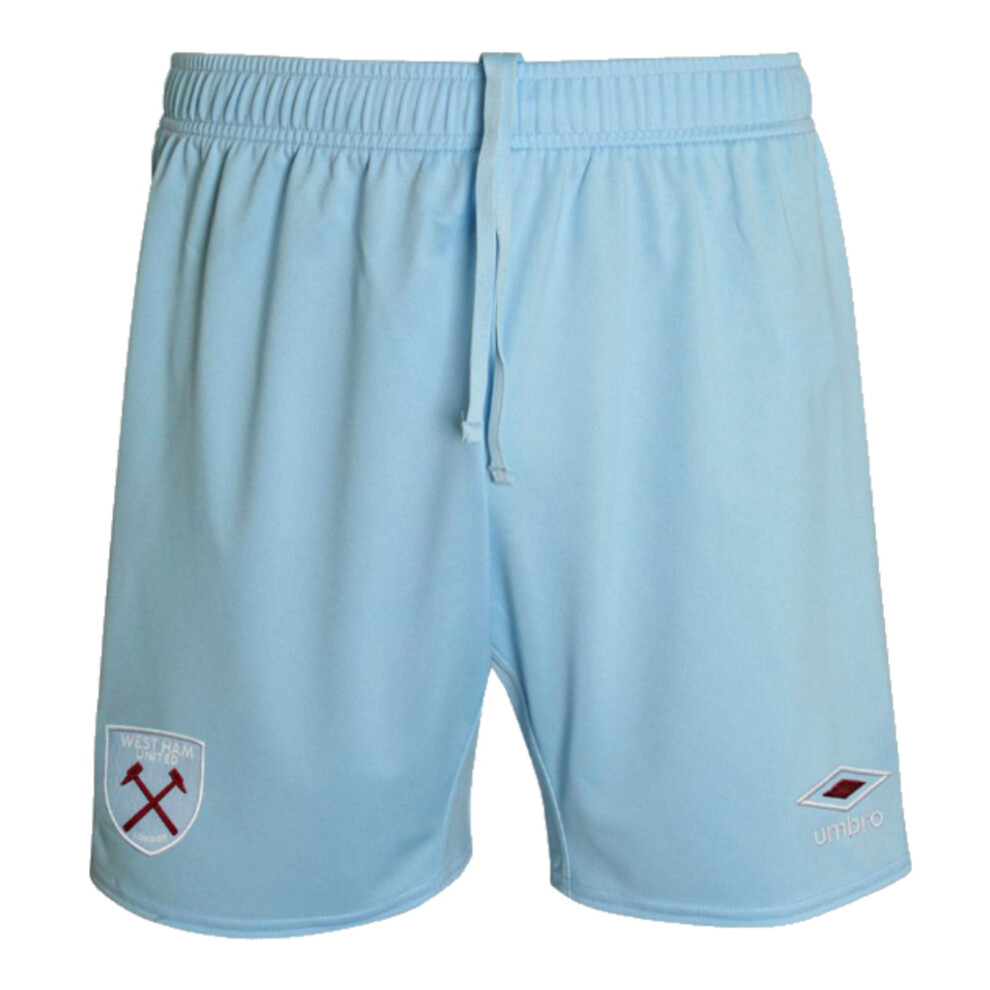 (SB) 2024-2025 West Ham Home Change Shorts (Sky Blue) - Kids