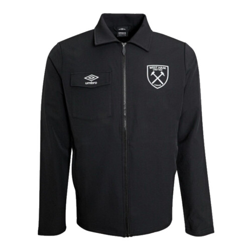 Umbro (MB) 2024-2025 West Ham Presentation Jacket (Black) - Kids