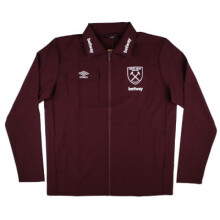 (S) 2024-2025 West Ham Presentation Jacket (Wine)