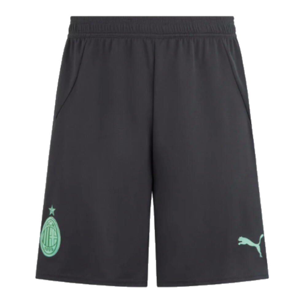 Puma (M) 2024-2025 Ac Milan Third Shorts (Grey) Grey